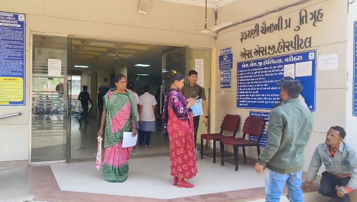 દાખલ દર્દીને જોવા માટે આવેલા સ્વજનને સિક્યુરિટીનો થયો કડવો અનુભવ